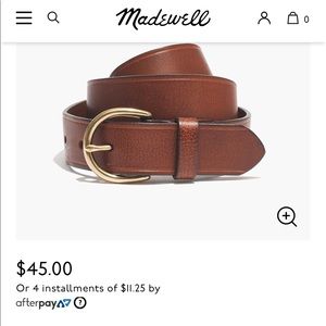 Madewell Belt